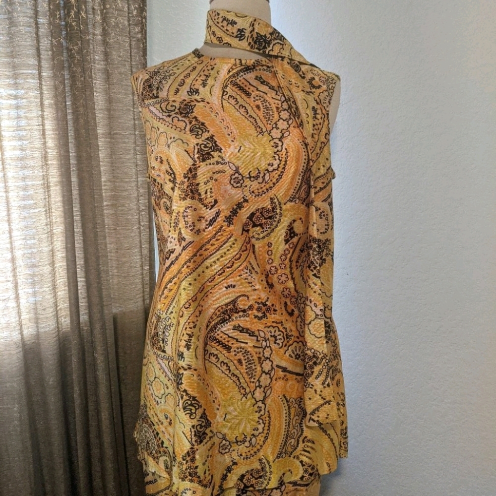 Vintage Paisley Pant Set